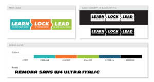 learn lock lead branding and logo package cdt portfolio