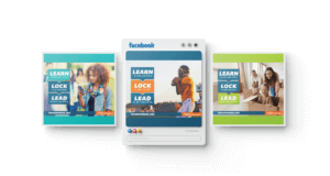 learn lock lead social media content mockup cdt portfolio