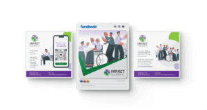 impact builders social media posts mockup cdt portfolio